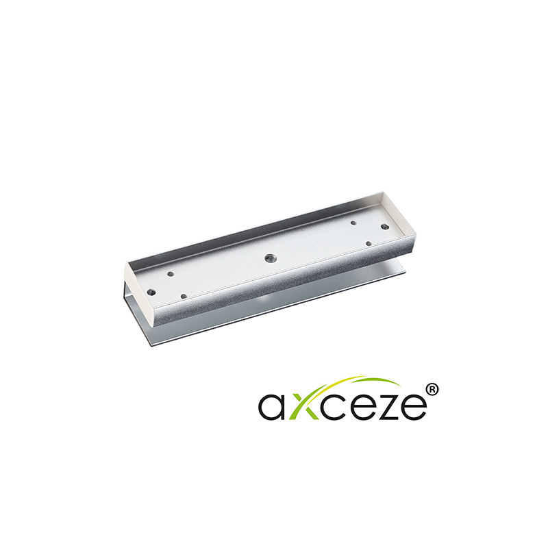 BRACKET TIPO U AXCEZE AX-M320-U COMPATIBLE CON LOS IMANES DE LA SERIE M320 UTIL PARA COLOCAR LA CONTRA EN LAS PUERTAS DE CRISTAL
