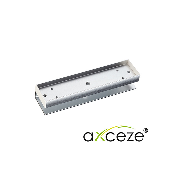 Bracket para Electroimán para puerta de cristal compatible con serie M320 material aluminio anodizado AXCEZE AX-M320-U Bracket para Electroimán para puerta de cristal compatible con serie M320 material aluminio anodizado AXCEZE AX-M320-U