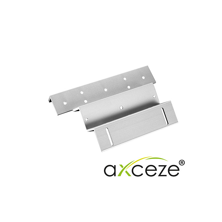 Bracket ZL para electroimán compatible con las series M320 300 libras 158kg apertura interna AXCEZE AX-M320-ZL
