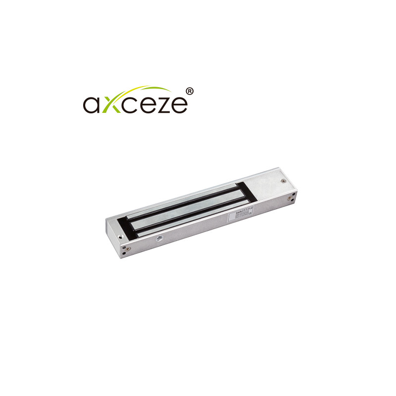 CHAPA MAGNETICA AXCEZE MODELO AX-M620L CON LED FUERZA DE 600 LIBRAS