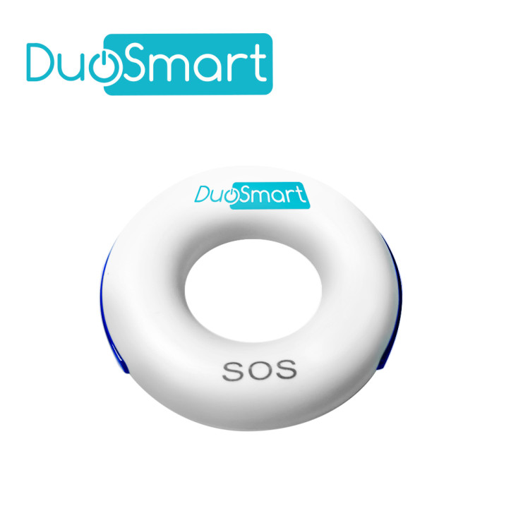 Botón de pánico RF 433 MHz Alimentación 4.5 VCD Consumo 20 mA DUOSMART CPM1