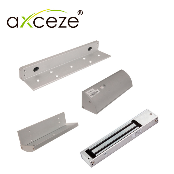 Electroimanes Electroimán 600lbs para puertas de madera o metal para marcos angostos AXCEZE MLC620 KIT