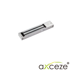 CHAPA MAGNETICA ELECTROIMAN AXCEZE AX-M620T CON TEMPORIZADOR QUE PERMITE EL RETARDO DEL CIERRE FUERZA DE 600LBS COMPATIBLE CON A