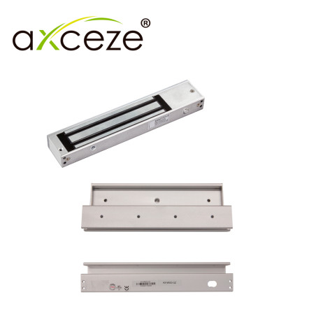 Control de acceso electroimán temporizado para puertas de vidrio sujeción por presión AXCEZE MGZ620 KIT