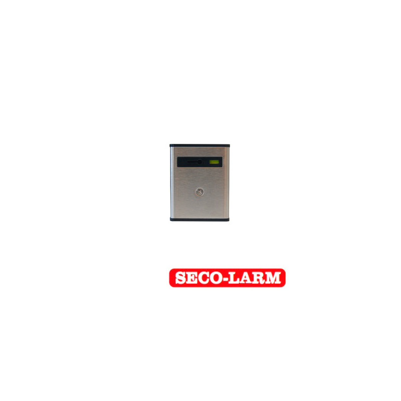 BOTON DE PANICO SS-078Q SECO-LARM RESTABLECIMIENTO CON LLAVE, NORMALMENTE ABIERTO E INDICADOR VISUAL CON BASE METALICA IDEAL PAR
