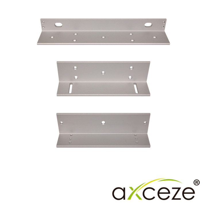 Brackets para Electroimán tipo L y Z compatible con la serie M620 para puertas con marco AXCEZE AX-M620ZL