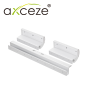 BRACKET TIPO GZ AXCEZE AX-M620X2L-GZ COMPATIBLE CON ELECTROIMAN DOBLE AX-M620X2L RECOMENDADO EN PUERTAS INTERIORES DE CRISTAL CO
