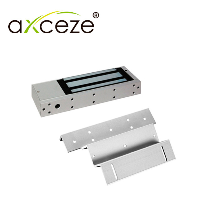 Electroimán para puerta kit fuerza de sujeción 1200lbs para puertas muy pesadas aplicable en puertas que abren AXCEZE M1200 KIT