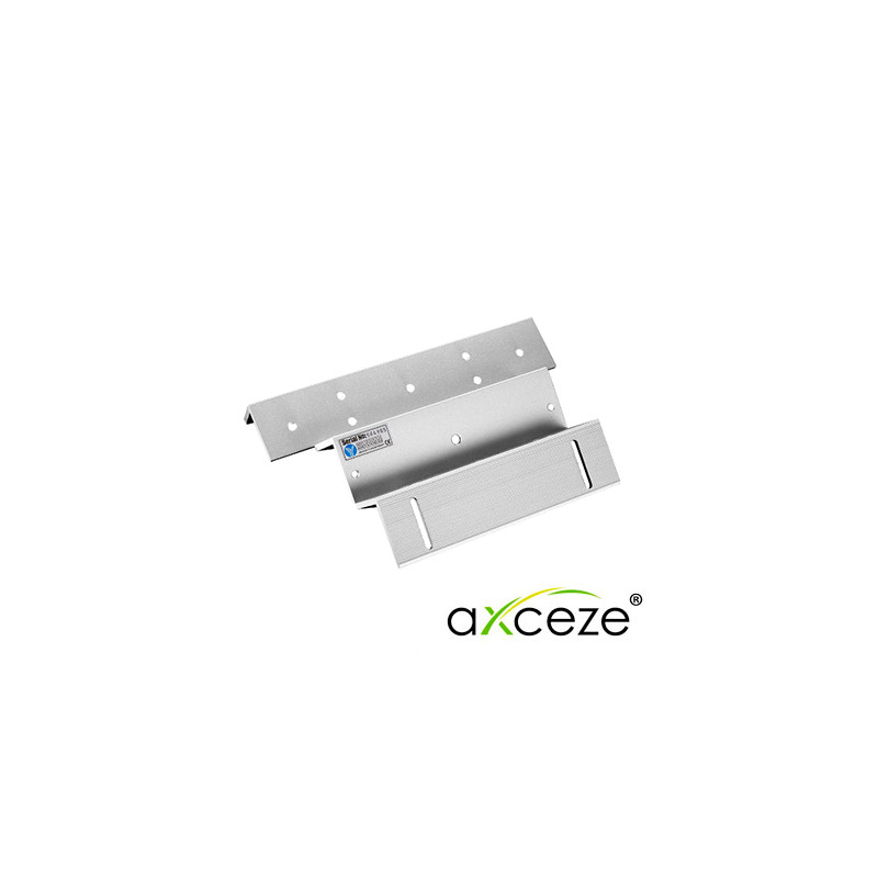 BRACKET ZL AXCEZE AX-M1200W-ZL PARA SERIE M1200 EXTERIOR. SOPORTE ZL PARA ELECTROIMAN DE 1200 LIBRAS PARA EXTERIOR, COMPATIBLE C
