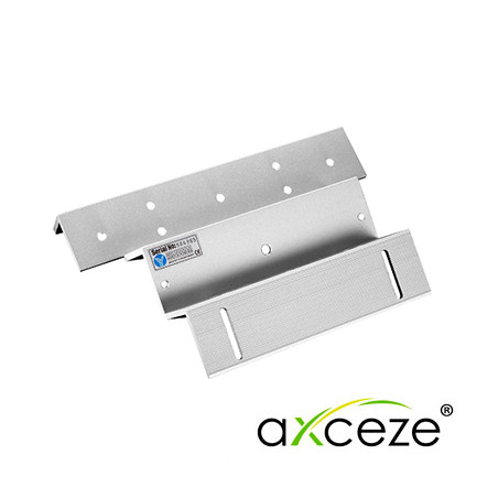 BRACKET ZL AXCEZE AX-M1200W-ZL PARA SERIE M1200 EXTERIOR. SOPORTE ZL PARA ELECTROIMAN DE 1200 LIBRAS PARA EXTERIOR, COMPATIBLE C
