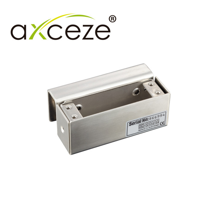 Bracket de pistones para puertas de cristal Bracket tipo U para vidrio 10-15mm para puertas hoja sin marco AXCEZE AX-E050-UC