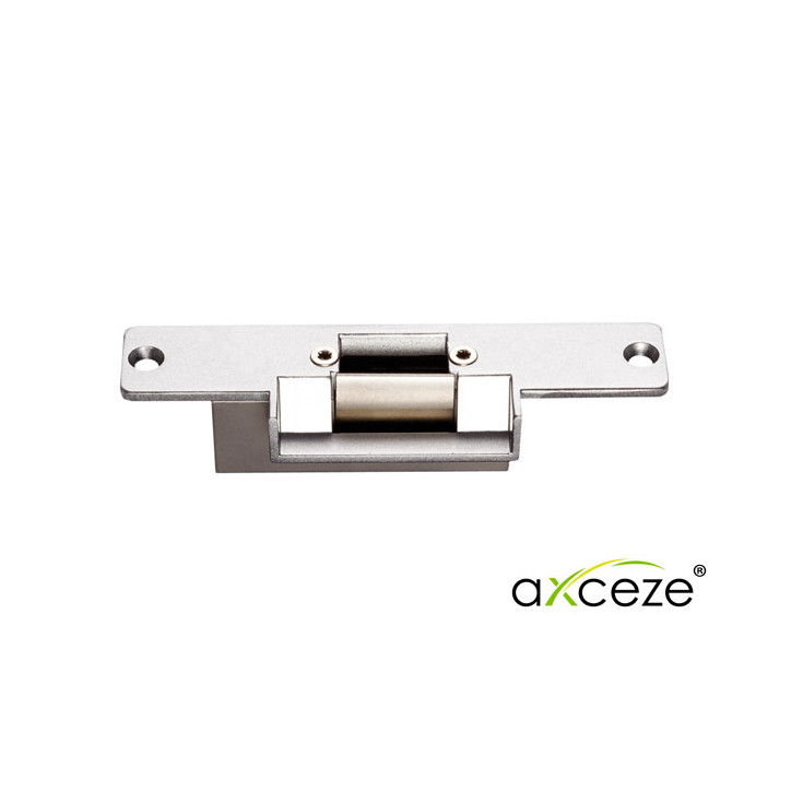 Contrachapa eléctrica Fail-secure Alimentación 12VDC 450mA Fuerza de sujeción 500 Kg AXCEZE AX-ES220NO