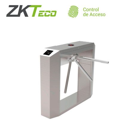 TORNIQUETE TIPO PUENTE DE MEDIO CUERPO ZKTECO TS200 BIDIRECCIONAL BAJO CONSUMO ACERO INOXIDABLE SISTEMA HASTA 30 ACCESOS POR MIN