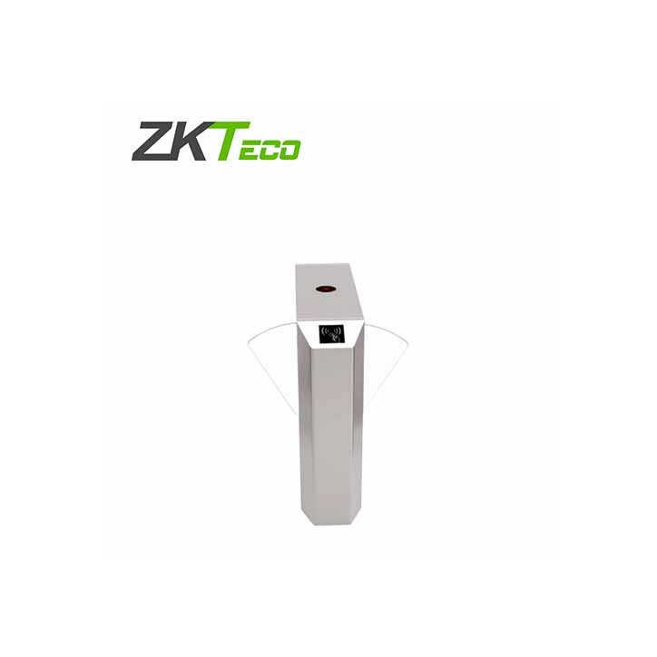TORNIQUETE TIPO ALETA DE ACRILICO TRANSPARENTE ALTURA DE MEDIO CUERPO ZKTECO FBL220 BIDIRECCIONAL BAJO CONSUMO ACERO INOXIDABLE 