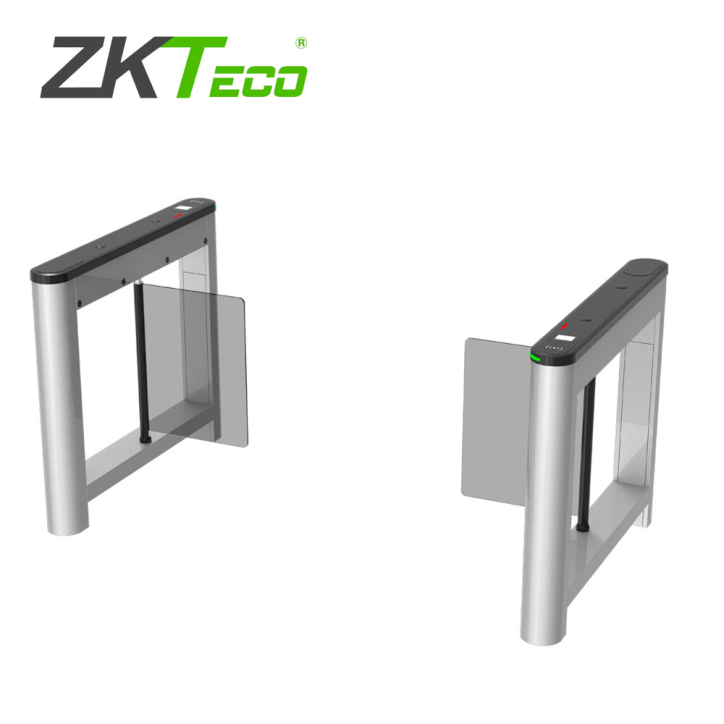 Torniquete de aletas abatibles barrera abatible IPX4 chasis en acero SPCC laminado en frío GB700 ZKTECO SATURN S1000 Torniquete de aletas abatibles barrera abatible IPX4 chasis en acero SPCC laminado en frío GB700 ZKTECO SATURN S1000