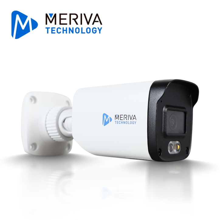 Cámara IP Bullet 6 MP lente 2.8 mm iluminación dual MERIVA TECHNOLOGY MOB-600FS4D