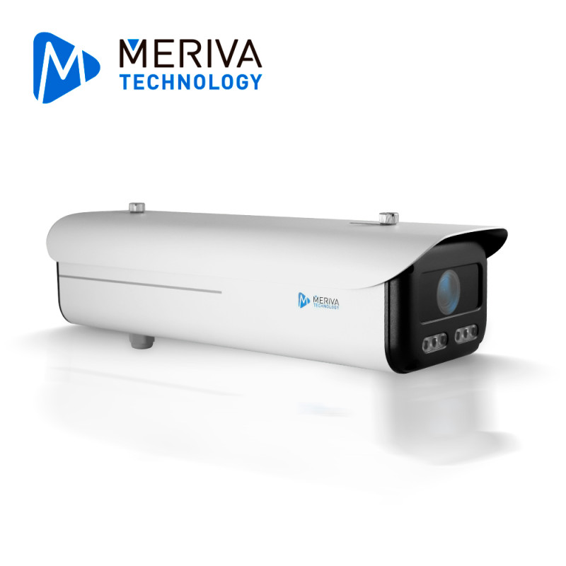 CAMARA IP BULLET LPR MERIVA TECHNOLOGY MAPR-400N / 4 MP / H.265+ / LENTE MOTORIZADO 2.8 - 12MM / 70 - 100M IR / IP67 / METALICA 