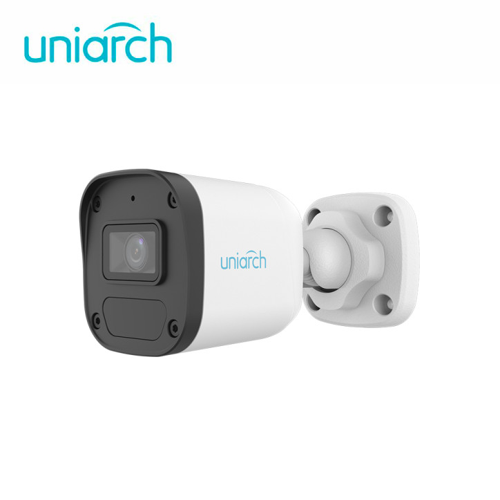 Cámara IP Bullet 2MP Lente 2.8mm IR 30m UNIARCH BY UNV IPC-B132-AF28-ECO Cámara IP Bullet 2MP Lente 2.8mm IR 30m UNIARCH BY UNV IPC-B132-AF28-ECO