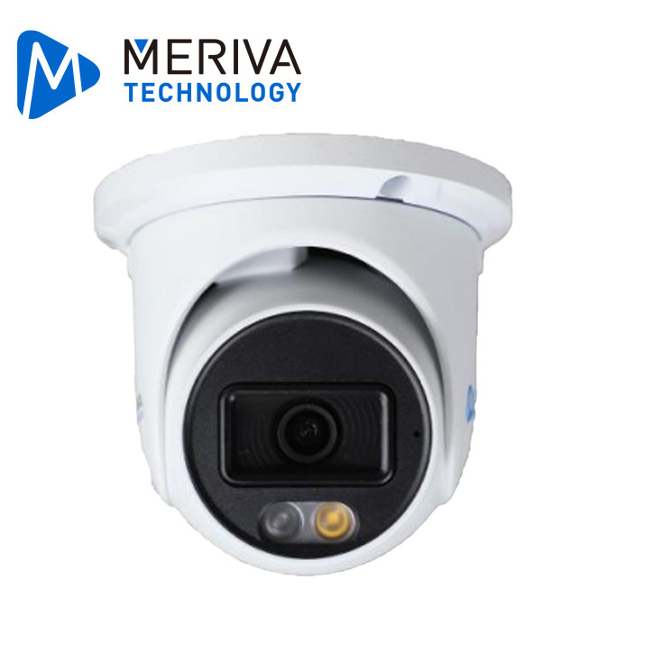 Cámara IP Turret 8 MP 3840 x 2160 2.8 mm Iluminación dual hasta 30 m MERIVA TECHNOLOGY MTD-808D Cámara IP Turret 8 MP 3840 x 2160 2.8 mm Iluminación dual hasta 30 m MERIVA TECHNOLOGY MTD-808D
