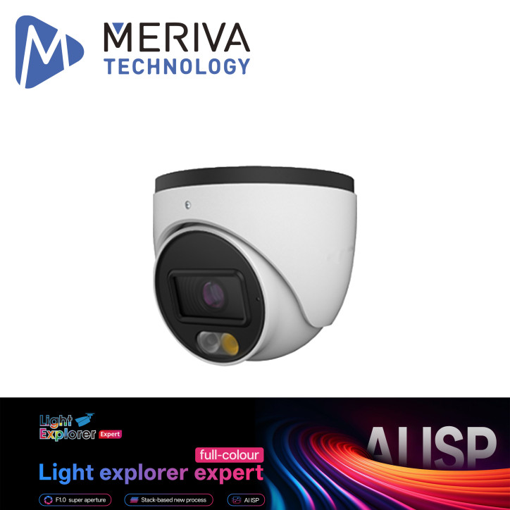 Cámara IP Turret 4 MP 2.8 mm Full Color AI ISP MERIVA TECHNOLOGY MTD-400UC Cámara IP Turret 4 MP 2.8 mm Full Color AI ISP MERIVA TECHNOLOGY MTD-400UC