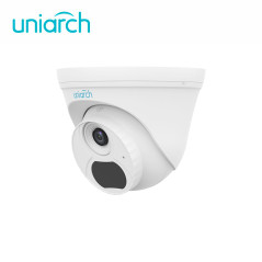 CAMARA IP TURRET UNIARCH IPC-T132-AF28-ECO / 2MP / LENTE-2.8MM / DWDR / IR30M / MICROFONO-INTEGRADO / HUMAN-BODY-DETECTION-2.0 /