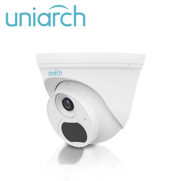 Cámara IP tipo turret 4MP lente fija 2.8mm IR hasta 30 m UNIARCH BY UNV IPC-T134-AF28-ECO Cámara IP tipo turret 4MP lente fija 2.8mm IR hasta 30 m UNIARCH BY UNV IPC-T134-AF28-ECO