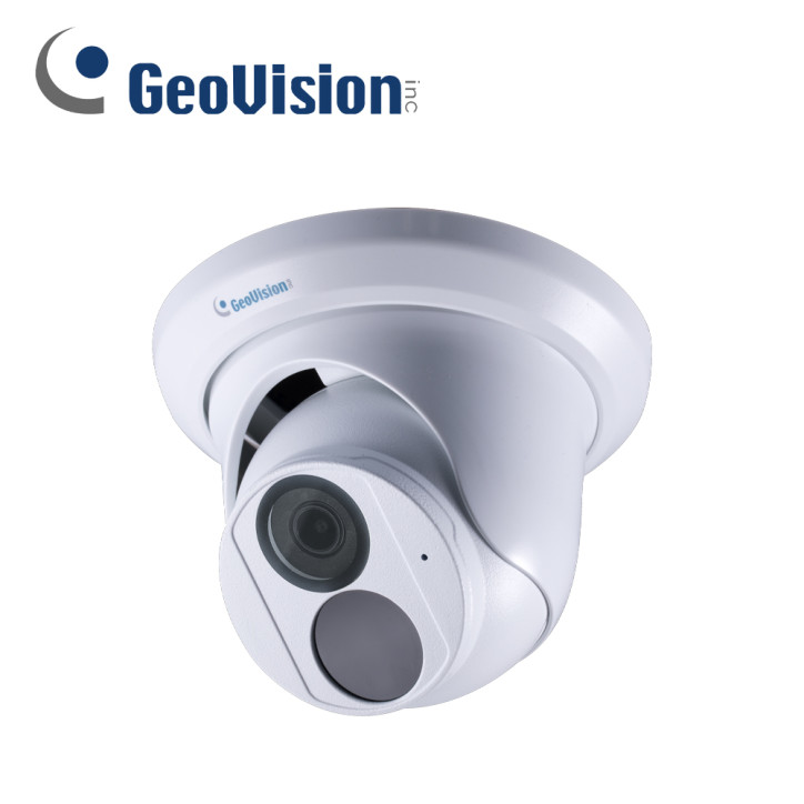 Cámara IP Domo para exteriores 4 MP H.265 Lente 2.8 mm GEOVISION GV-EBD4704 Cámara IP Domo para exteriores 4 MP H.265 Lente 2.8 mm GEOVISION GV-EBD4704