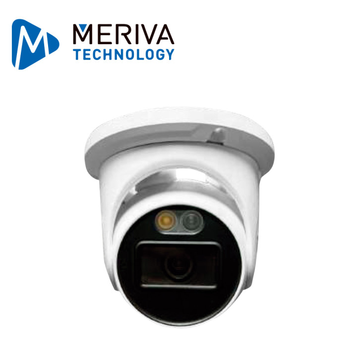 Cámara IP Turret 6 MP Lente 2.8 mm Iluminación dual 20-30 m MERIVA TECHNOLOGY MTD-600FS4D