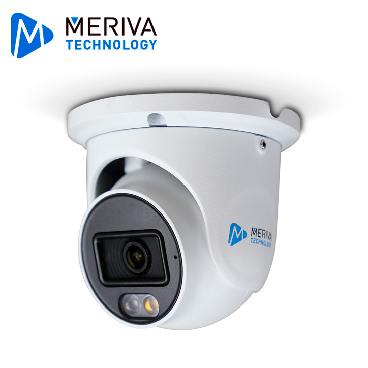 Cámara IP Turret 8 MP H.265+ 2.8 mm MERIVA TECHNOLOGY MTD-800FS4D