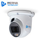 CAMARA IP TURRET MERIVA TECHNOLOGY MTD-800FS4D / 8MP / H.265+ / 2.8MM / ILUMINACION DUAL (20-30M IR / LUZ CALIDA) / IP67 / METAL