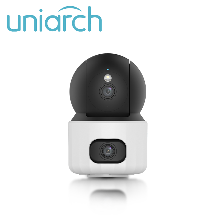 Cámara IP doble lente WiFi doble lente 3MP lentes 4mm UNIARCH BY UNV Uho-S3S-M33D Cámara IP doble lente WiFi doble lente 3MP lentes 4mm UNIARCH BY UNV Uho-S3S-M33D