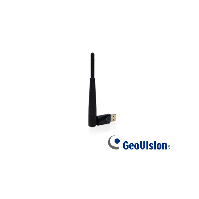 ANTENA WIFI USB GEOVISION GV-WIFI ADAPTER V2 PARA CAMARAS BOX GEOVISION 2.4GHZ 52MBPS COMPATIBLE WINDOWS Y LINUX