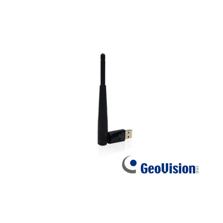 ANTENA WIFI USB GEOVISION GV-WIFI ADAPTER V2 PARA CAMARAS BOX GEOVISION 2.4GHZ 52MBPS COMPATIBLE WINDOWS Y LINUX