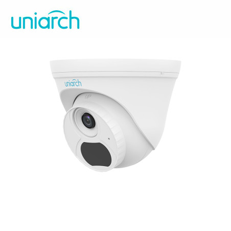 UNIARCH BY UNV IPC-T132-AF28-ECO Cámara IP Turret 2MP con Micrófono Integrado, Detección de Cuerpos, PoE-AF - Uso en Interior