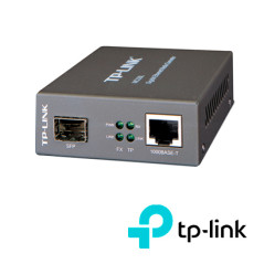 CONVERTIDOR DE MEDIOS TP-LINK MC220L / FIBRA 1000BASE-SX/LX/LH A UTP 1000BASE-T / MULTIMODO (850 nm) / MONOMODO (1310 nm)/ DISTA