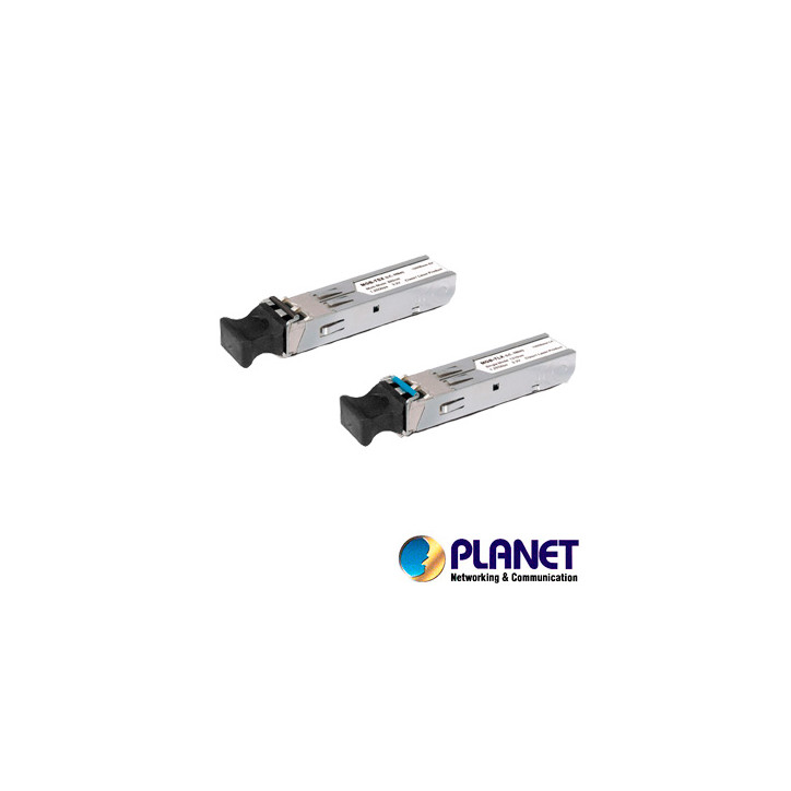 Transceiver multimodo 1000 MBPS conector LC duplex PLANET MGB-SX Transceiver multimodo 1000 MBPS conector LC duplex PLANET MGB-SX