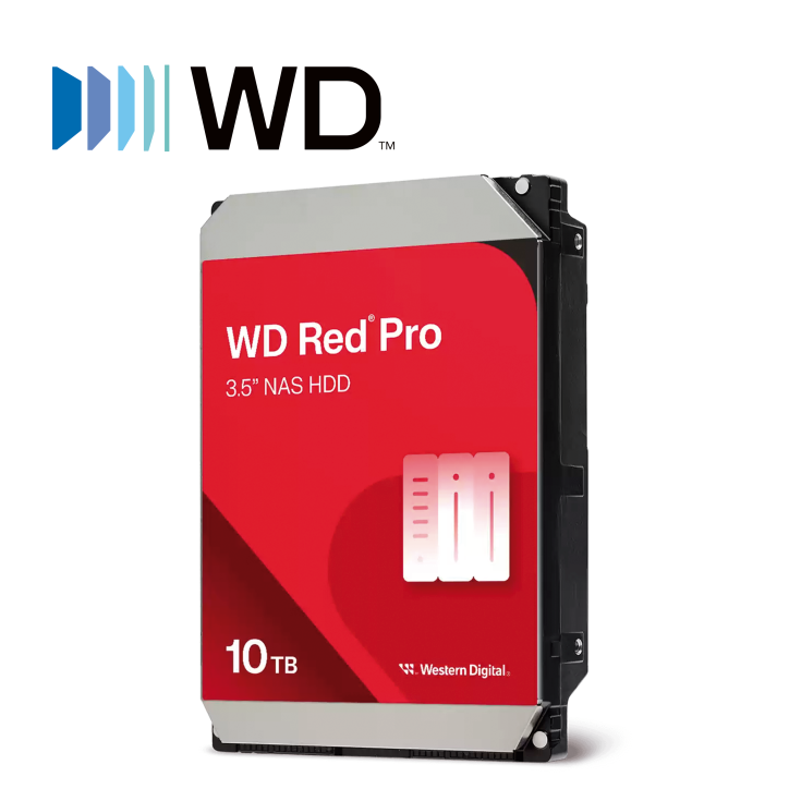 DD DISCO DURO 10TB SATA WD RED PRO WD103KFBX / ESPECIAL NAS HASTA 24 BAHIAS / SATA III 6GB S / 7200 RPM / CACHE 512MB / NASWARE 