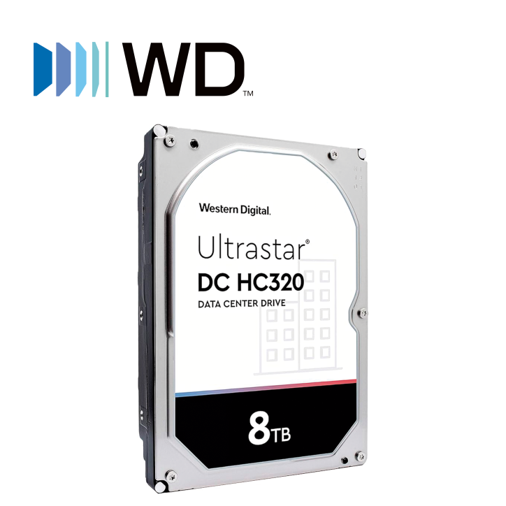 Disco duro para Data Centers 8TB 3.5" 7 200 RPM WESTERN DIGITAL HUS728T8TALE6L4