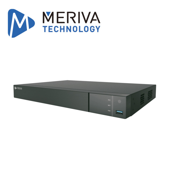 DVR Penta híbrido 8 canales Soporta 8 MP H.265 MERIVA TECHNOLOGY MXVR-8108A