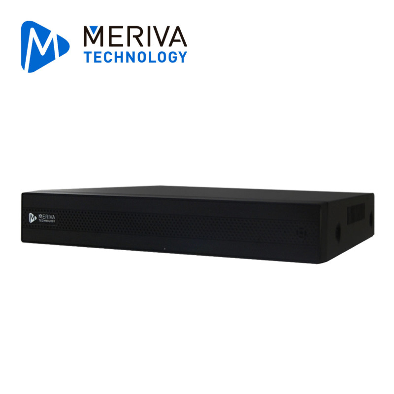 DVR MERIVA TECHNOLOGY MXVR-2108AI HD H.265 10CH 2MP PENTA HIBRIDO 8CH BNC / 2CH IP / SALIDA HDMI (1080P) + 1 VGA / 1 SALIDA + 1 