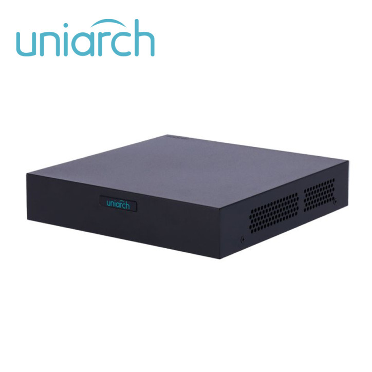 DVR pentahíbrido Penta híbrido 6 canales de video 4 canales analógicos UNIARCH BY UNV XVR-104F