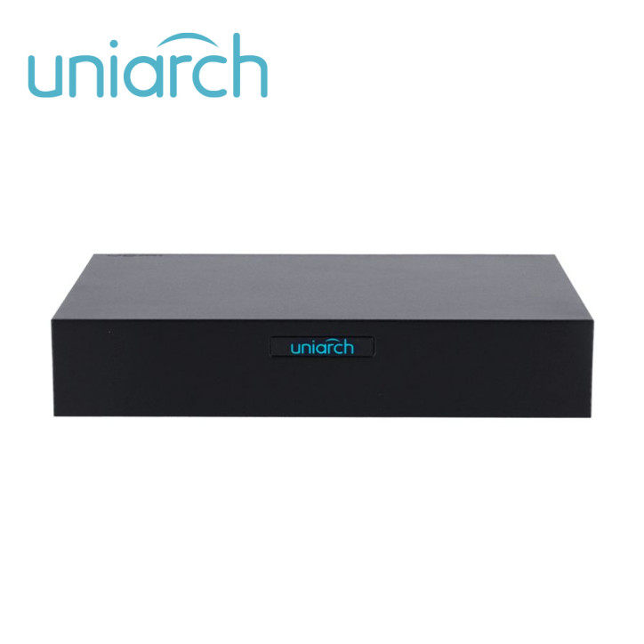 DVR pentahíbrido 10 canales de video 8 canales analógicos 2 canales IP UNIARCH BY UNV XVR-108F