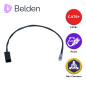 FLEXPLUG UTP REVCONNECT CAT6+ BELDEN RV6FFPUBK18-S1 / NEGRO