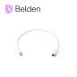 REVCONNECT FLEXPLUG CAT 6A BELDEN RVAFFPUEW18-S1 BLANCO T568A/B-T56