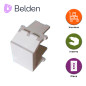 INSERTO KEYCONNECT BELDEN AX102262 / BLANCO / PIEZA