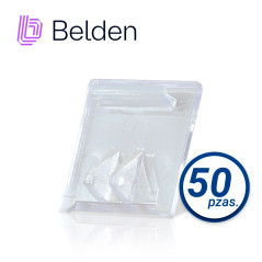 Cubierta antipolvo transparente para jack modular Belden AX101790