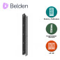 ORGANIZADOR VERTICAL BELDEN VCMFDR4X4 / INTERIOR / NEGRO / ALTURA 213.36 CM / ANCHO 10.16 CM / PROFUNDIDAD 10.16 CM / PESO 5.9 K