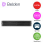PATCH PANEL KEYCONNECT CAT6+ BELDEN AX103255 / NEGRO / 48 PUERTOS / 2UR / PRECARGADO / PIEZA
