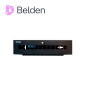PATCH PANEL MODULAR BELDEN AX107477 CAT6A CAT6 CAT5E 12 PUERTOS (VACIO) COLOR NEGRO ACEPTA JACKS ESTILO KEYCONNECT USO INTERIOR 