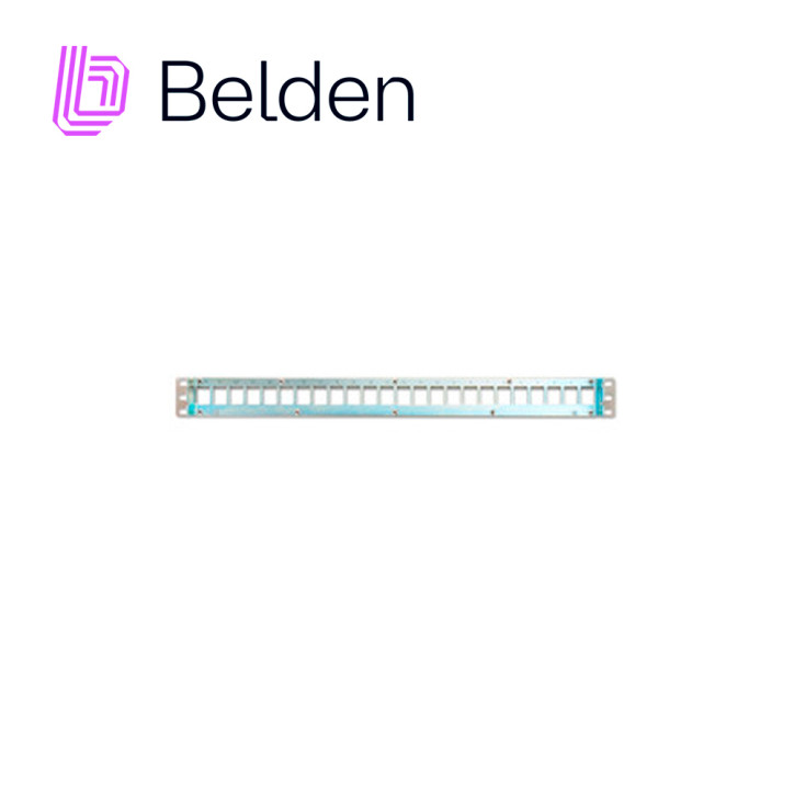 Patch panel modular blindado 24 puertos 1U 24 puertos 1U blindado BELDEN AX104563 Patch panel modular blindado 24 puertos 1U 24 puertos 1U blindado BELDEN AX104563